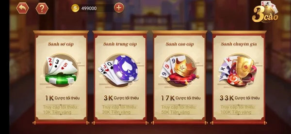 Game bài 3 cào hấp dẫn, dễ chơi