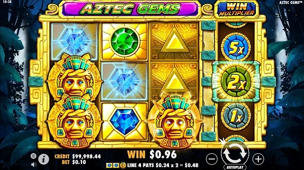 Aztec Gems - Game cá cược đổi thưởng trực tuyến