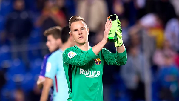 Ter Stegen có tỷ lệ đường chuyền chính xác là 88,9%.