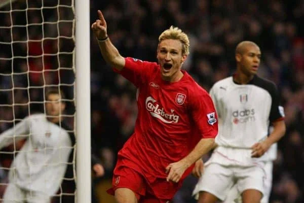 Hậu vệ Sami Hyypia là một hậu vệ trẻ được Liverpool mua từ CLB Willem II