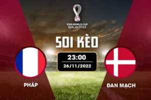 Soi kèo bảng D World Cup: Pháp vs Đan Mạch