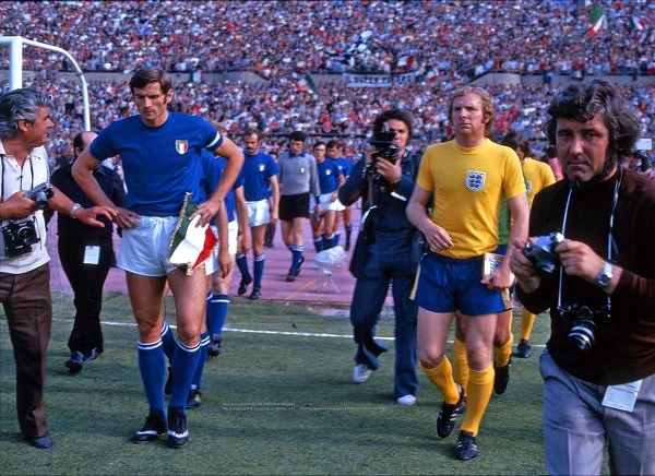 Giacinto Facchetti cống hiến hết mình cho bóng đá đội tuyển quốc gia Italia