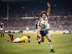 Kevin Keegan thi đấu cho đội tuyển quốc gia Anh từ 1972