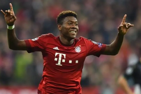 Trung vệ xuất sắc David Alaba chơi hay nhất thế giới