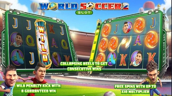 Slot game vừa cá cược vừa đá bóng cùng World Soccer 2