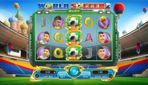 World Soccer 2 có lối chơi đơn giản với các biểu tượng bóng đá
