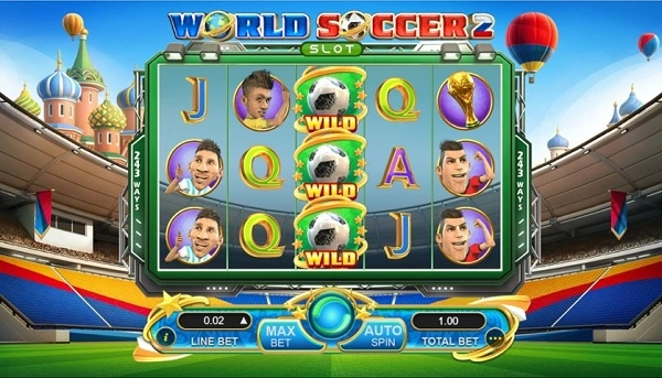 World Soccer 2 có lối chơi đơn giản với các biểu tượng bóng đá