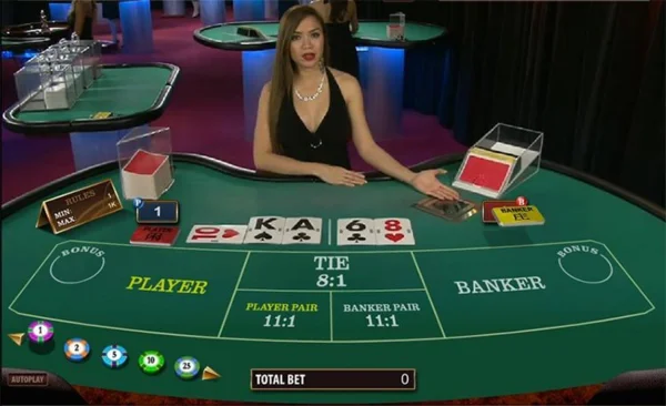 Baccarat trực tuyến là một trò chơi hấp dẫn, dễ chơi