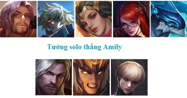 Cách khắc chế Amily