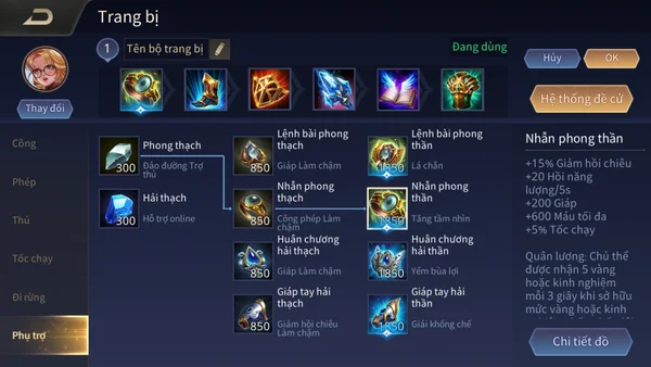 Bộ trang bị của Annette trong Liên Quân