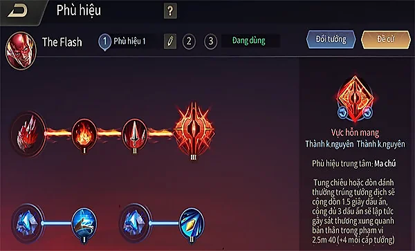 Phù hiệu của tướng The Flash