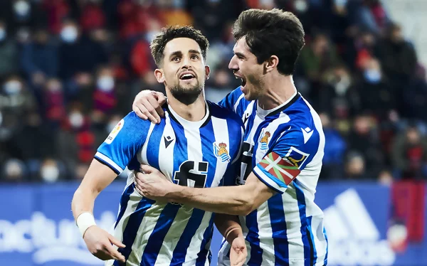Real Sociedad hai lần đạt giải vô địch La Liga.