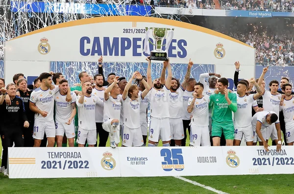 La Liga - thu hút đông đảo các đội bóng lớn tham gia thi đấu
