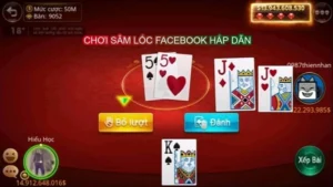 Sâm lốc trên facebook hấp dẫn rất nhiều người chơi
