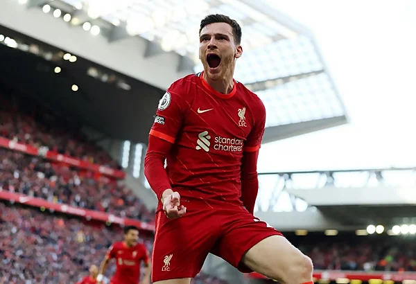 Andy Robertson lọt top hậu vệ chơi hay nhất thế giới