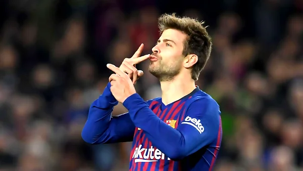Pique chiến thắng 6-2 trước đối thủ Real Madrid.