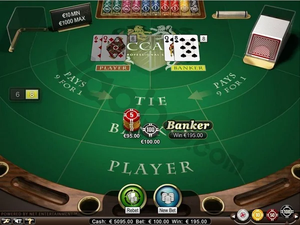 Tìm hiểu luật rút bài Baccarat