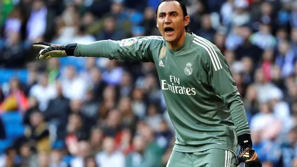Thủ môn Keylor Navas - cầu thủ giữ sạch lưới trong 8 lần ra sân cho Real Madrid ở Cúp C1