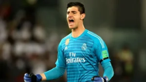 Thủ môn Thibaut Courtois đạt giải Găng tay vàng FIFA World Cup năm 2018