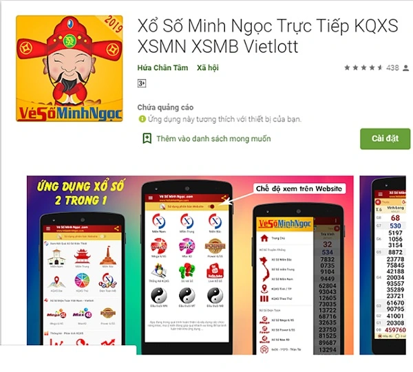 Ứng dụng xổ số uy tín - Xổ số Minh Ngọc