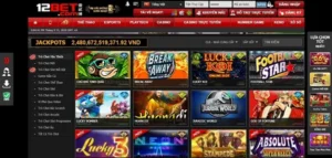 Kho game cá cược vô cùng đa dạng tại 12BET đang chờ bạn khám phá