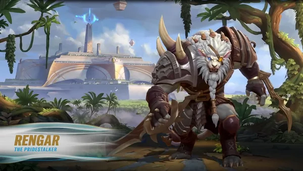 Rengar trong tựa game Liên Minh Tốc Chiến