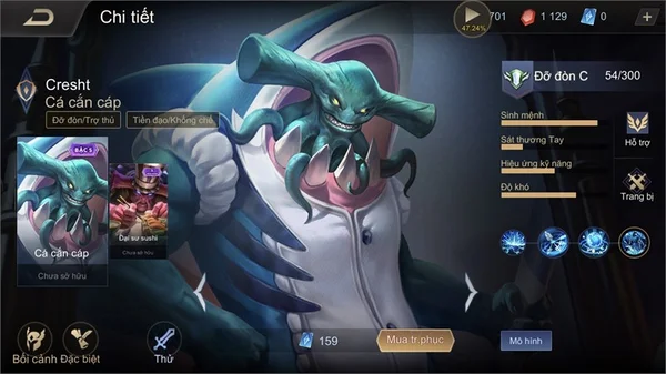 Vị tướng Cresht trong tựa Game Liên Quân Mobile