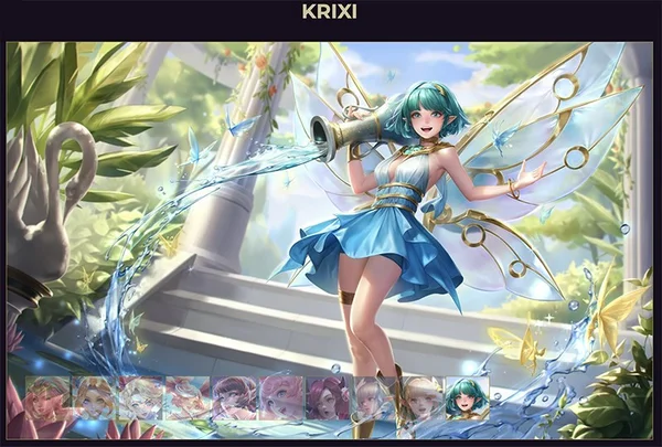 Vị tướng pháp sư Krixi trong tựa game Liên Quân Mobile
