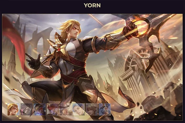 Vị tướng xạ thủ Yorn trong tựa Liên Quân Mobile