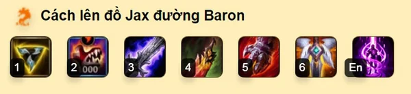 Cách lên trang bị mạnh nhất cho Jax