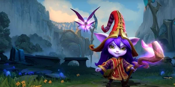 Lulu trong tựa game Liên Minh Tốc Chiến