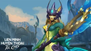 Nami trong tựa game Liên Minh Tốc Chiến