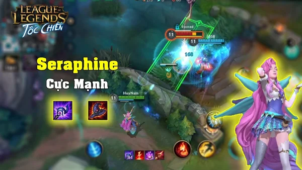 Cách chơi vị tướng Seraphine trong game Liên Minh Tốc Chiến