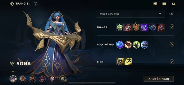 Cách chơi vị tướng Sona trong game Liên Minh Tốc Chiến