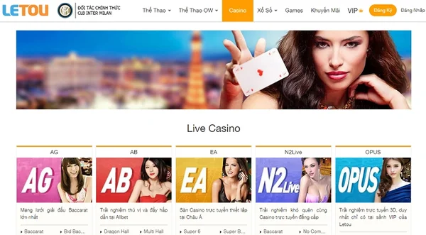 Game cá cược tại Letou