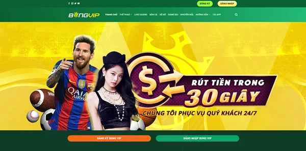 Bongvip - nhà cái uy tín trên thị trường Việt Nam