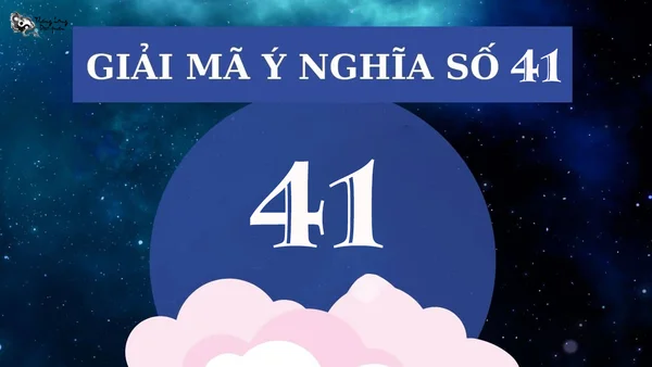 Số 41 thuộc mệnh Kim, hợp với những người mệnh Thủy