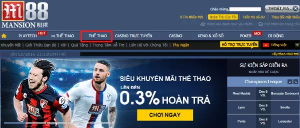 M88 sở hữu nhiều loại game mà bạn có thể lựa chọn để chơi