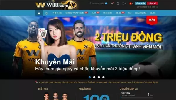 W88 là nhà cái casino trực tuyến đổi thưởng uy tín hàng đầu
