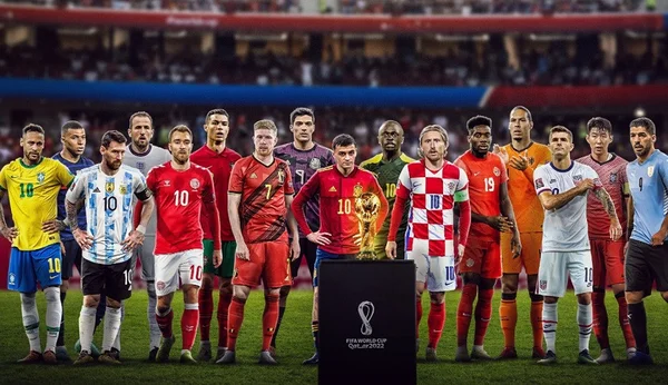 32 đội bóng sẽ thi đấu vòng Bảng trong 8 bảng đấu tại FIFA World Cup 2022