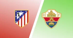 Trận đấu giữa Atletico Madrid  - Elche diễn ra lúc 07:00 ngày 31/12/22 trên sân Vicente Calderón