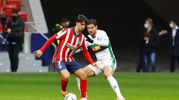 Atletico Madrid là đội bất bại trong lịch sử đối đầu Elche