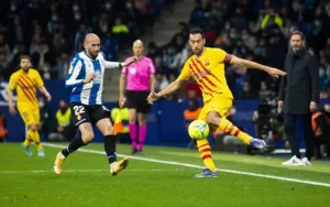 Trận đấu giữa Barcelona  - Espanyol diễn ra lúc 07:00 ngày 31/12/22 trên sân Camp Nou
