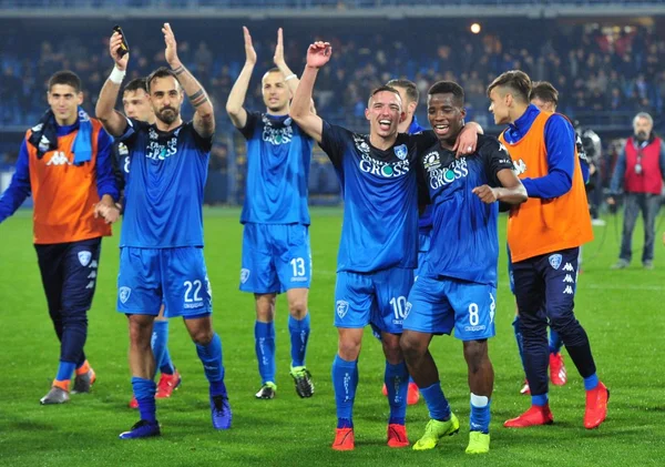 Các cầu thủ Empoli luôn chiến đấu hết mình