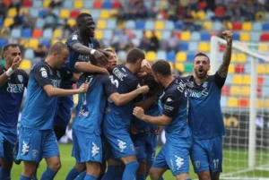 CLB Empoli với tinh thần trên sân cỏ cực cao