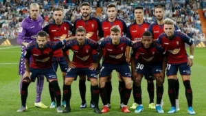 CLB Osasuna với các cầu thủ đầy triển vọng
