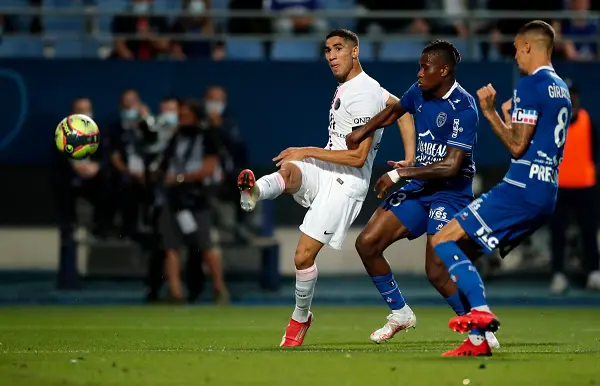 Đội bóng Troyes hiện đang đá ở giải Ligue 1 Pháp