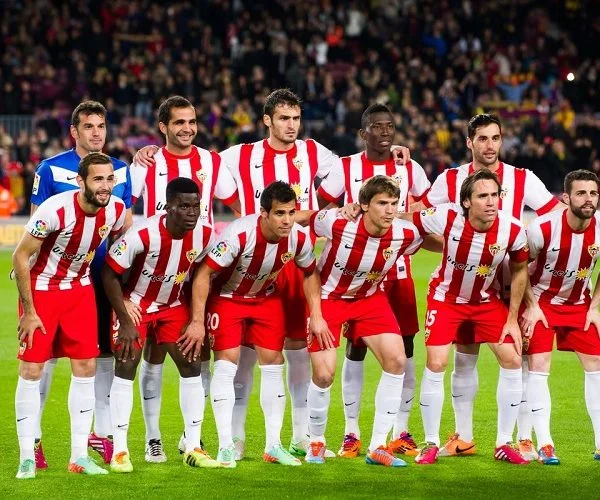 CLB Almeria với tinh thần thi đấu tốt