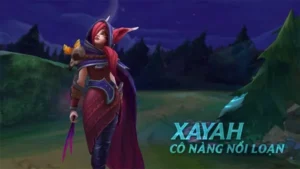 Xayah trong tựa game Liên Minh Tốc Chiến