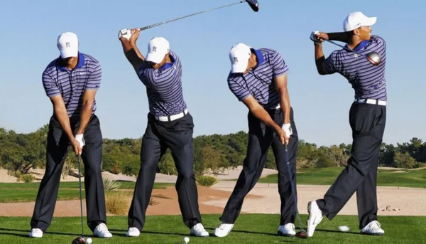 Các bước swing được diễn tả qua hình ảnh